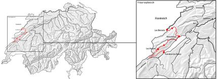 Map Jura E-MTB