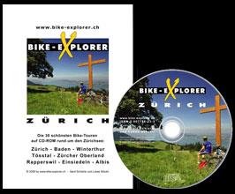 BIKE-EXPLORER CD-ROM für die Region Zürich