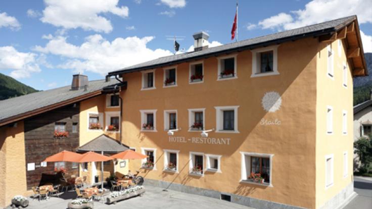 Hotel Landgasthof Staila Fuldera, Terasse